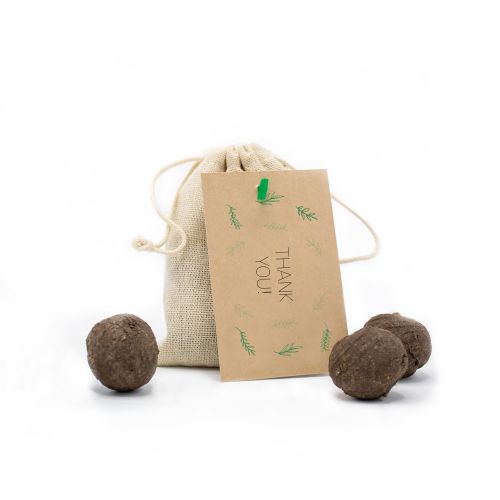 3 seed bombs in bag - Image 1
